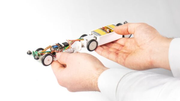 The robotic mice set to maintain the Large Hadron Collider. Image: UK Atomic Energy Authority.