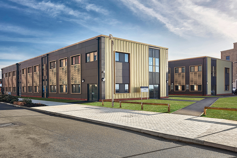 The building was delivered in 28 weeks. Image: Wernick