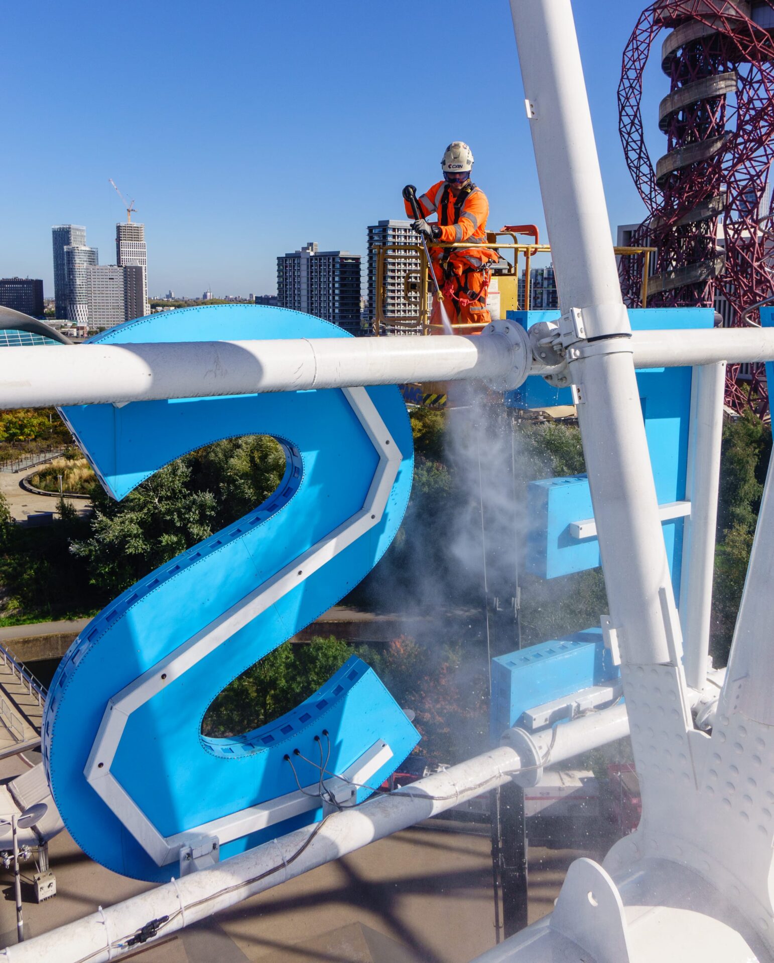 London Stadium steel