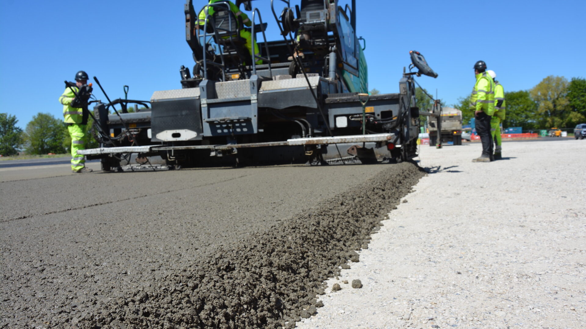 OCL Ford Airfield - OCL Regeneration has been contracted to scrape up the old second world war-era concrete runway at Ford Airfield