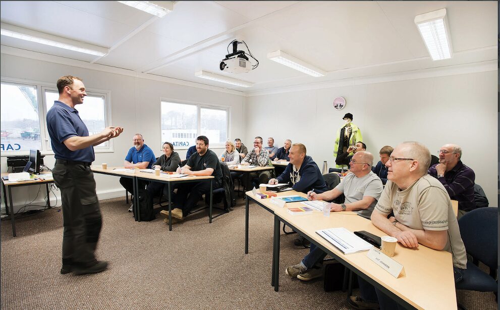 Onsite construction training