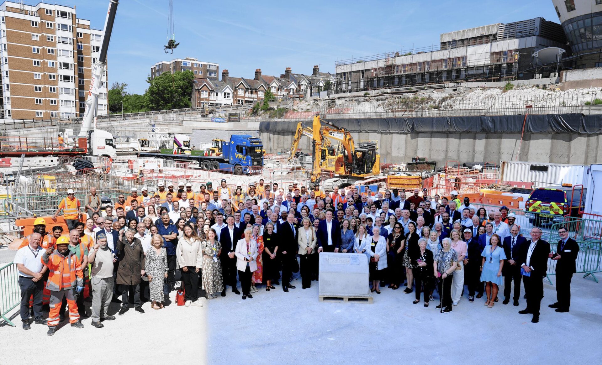 Laing O’Rourke cancer centre - Contractor starts work on the £250m centre after it was given green light in February.