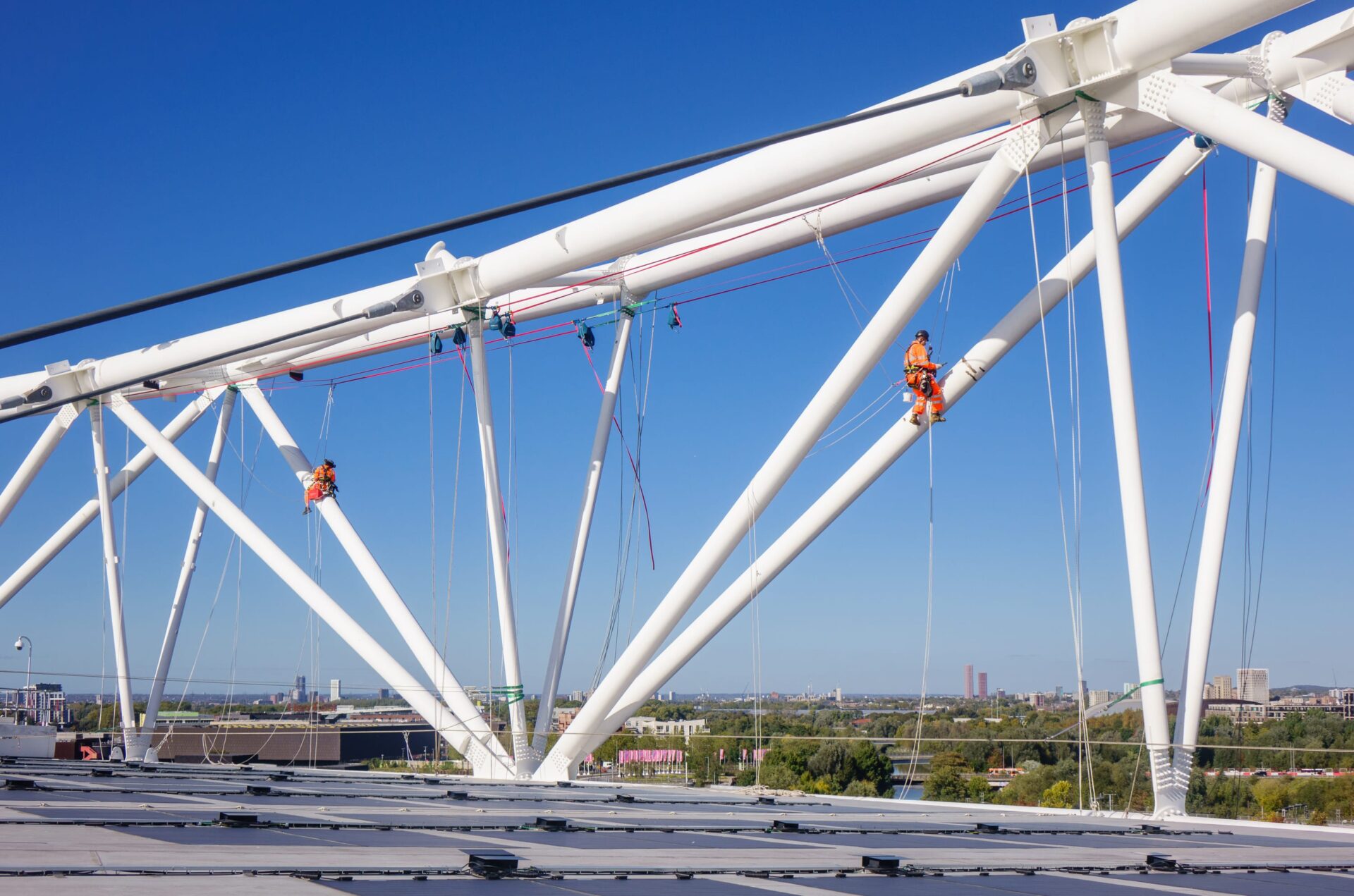 London Stadium steel
