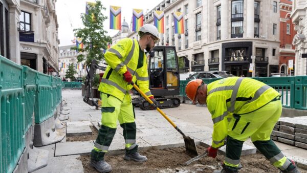 The scope covers the design, construction, inspection and maintenance of Westminster’s public highways, carriageways, footways, street lighting, drainage, bridges and structures. Image: FM Conway.