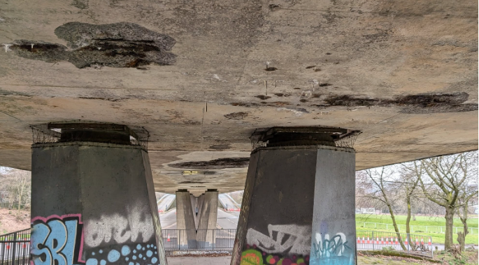BAM UK & Ireland and Thompsons of Prudhoe faced a challenge with planning the demolition of Gateshead Highway flyover