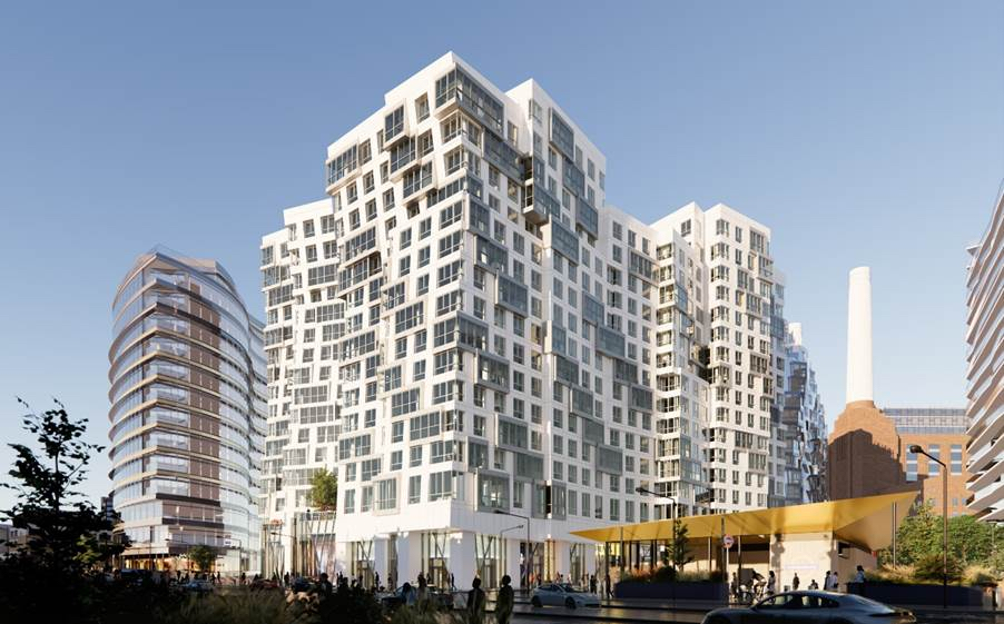 Sisk Battersea Power Station - Battersea Power Station has awarded Sisk the contract to build two new buildings designed by Gehry Partners