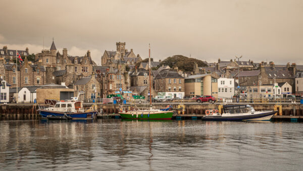 Lerwick on mainland Shetland. Image: Andrew Briggs | Dreamstime.com.