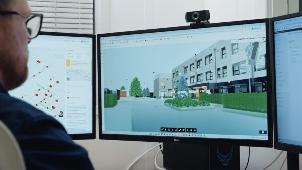 Reds10 using Autodesk software to deliver a modular school in Brent. Image: Autodesk