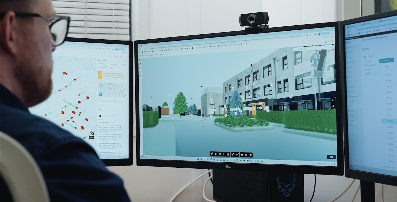 Reds10 using Autodesk software to deliver a modular school in Brent. Image: Autodesk