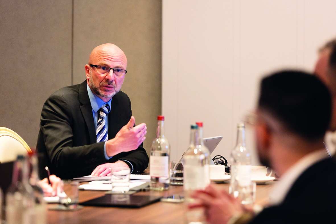 Deputy director of the BSR Tim Galloway. Image Julie Kim