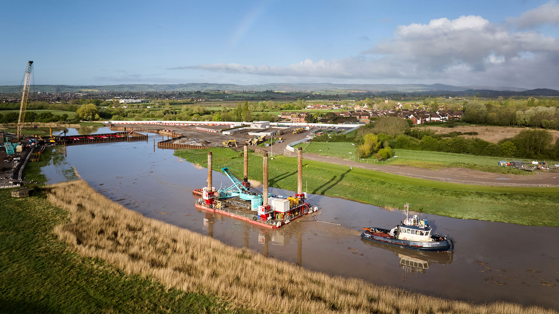 Kier Bridgwater Tidal Barrier - The EA and Somerset Council have awarded a £101m contract to Kier for the Bridgwater Tidal Barrier.