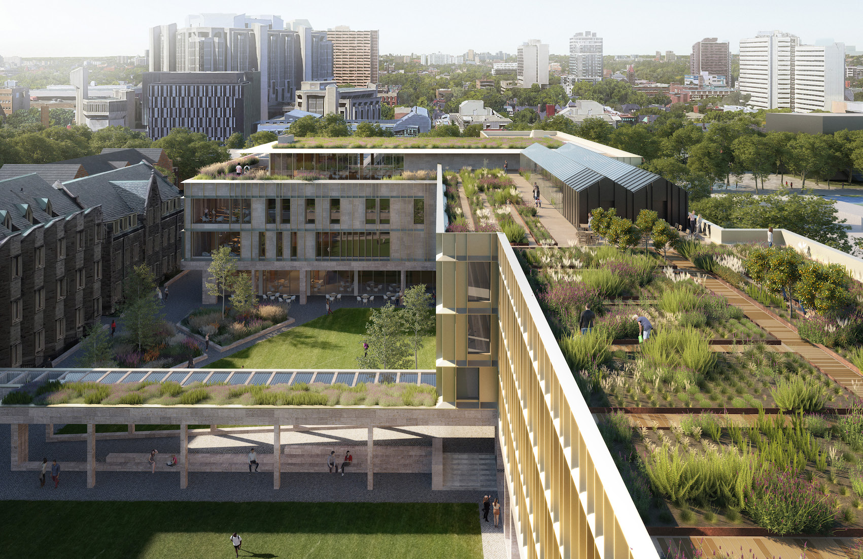 The Lawson Centre for Sustainability at Trinity College, University of Toronto. Image: Graham