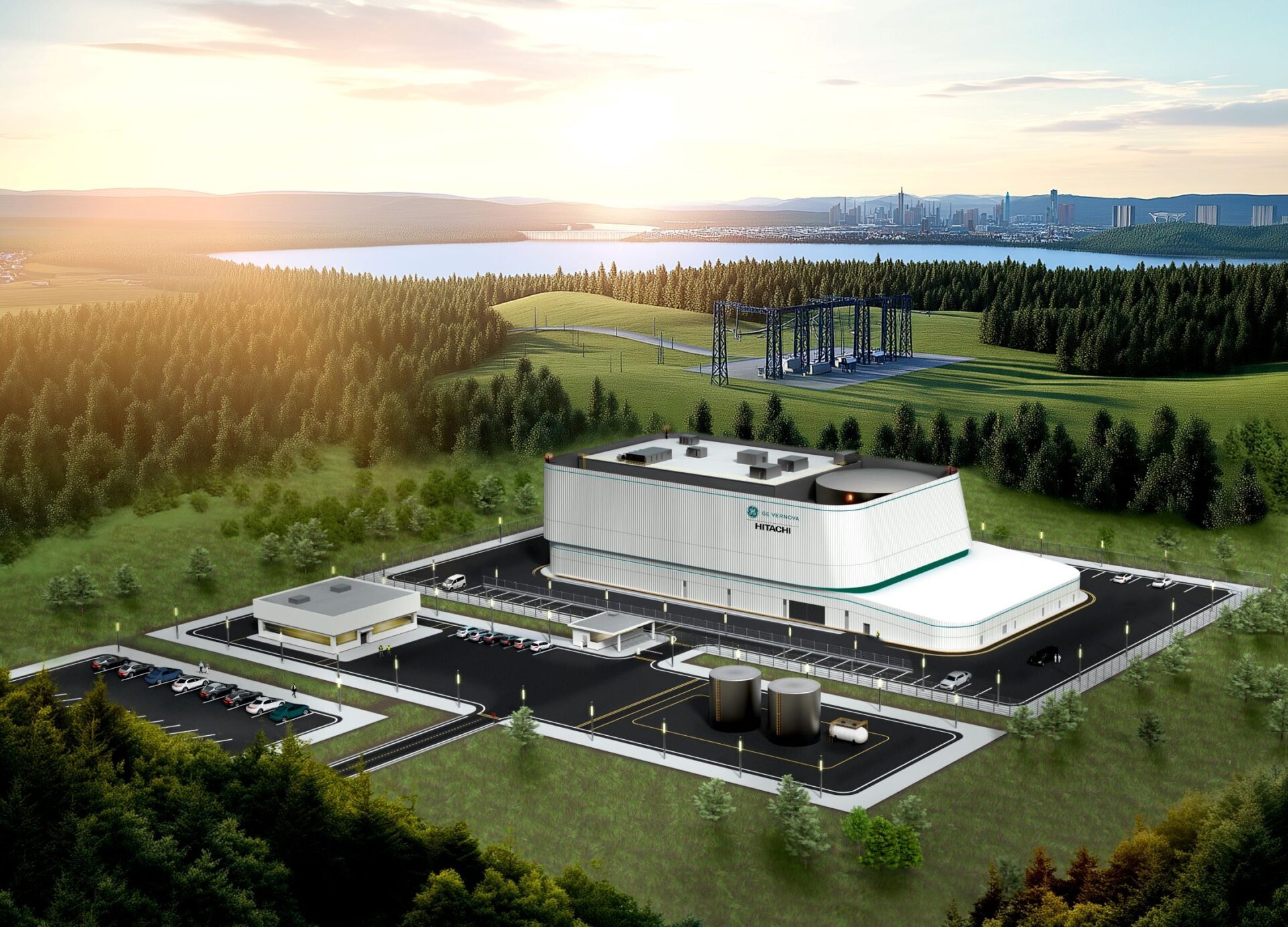 Laing O’Rourke nuclear - Laing O’Rourke has joined a consortium aiming to build 14 small nuclear reactors on three sites in the UK. Image: SGE