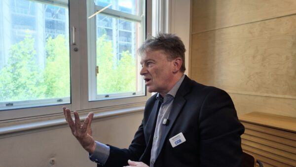 New CIOB president Saul Humphrey is a consultant and professor of sustainable construction management at Anglia Ruskin University. Image: Rod Sweet.