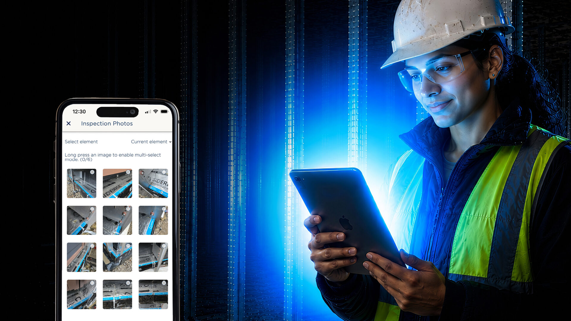 Siderise inspection app