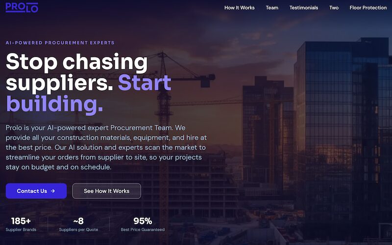 Prolo procurement