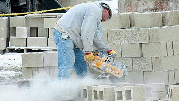 The research explored tool kits for silica dust which is one of construction’s biggest health risks