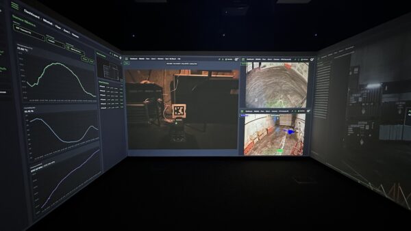 The new immersive room from Igloo Vision that AtkinsRéalis is using at Sellafield. Image: Sellafield Ltd