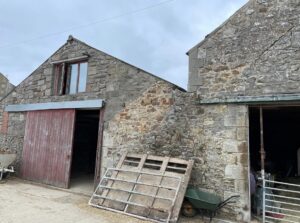 barn roof fall - A contractor has been fined £20,000 after a bricklayer broke his back after falling through a barn roof in Northumberland. Image: HSE