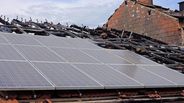 The residential fires worried QBE given that the Future Homes Standard mandates onsite renewable energy generation from March 2028. Image: Astrid Gast | Dreamstime.com.