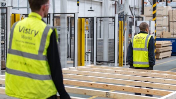 The PBH scheme aims to deliver 10,000 homes by 2030 while increasing employment opportunities for prison leavers and reducing reoffending rates. Image: Vistry.