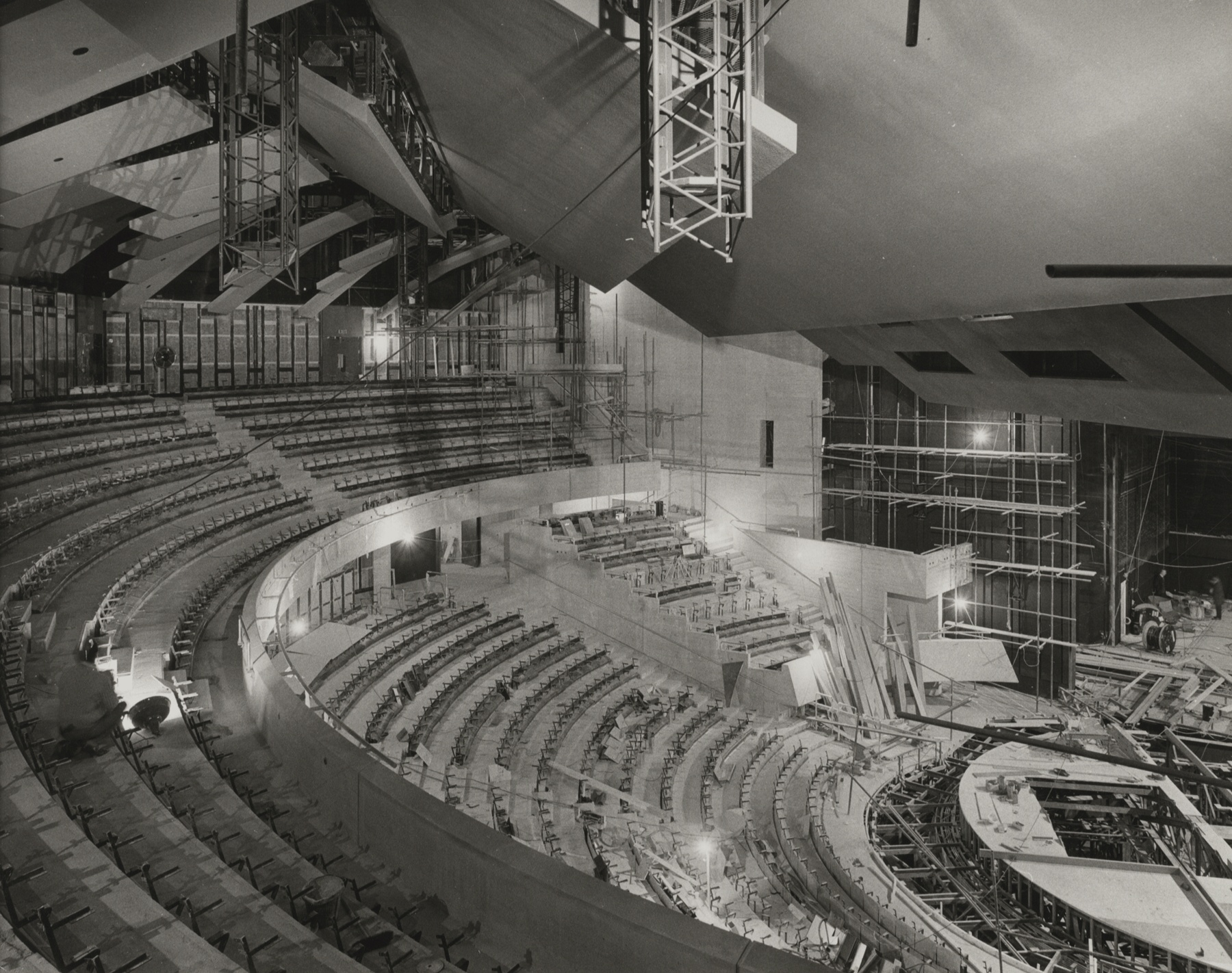 McAlpine National Theatre - Contractor Sir Robert McAlpine has shared historic images of the National Theatre as part its 50th anniversary. Image: Sir Robert McAlpine