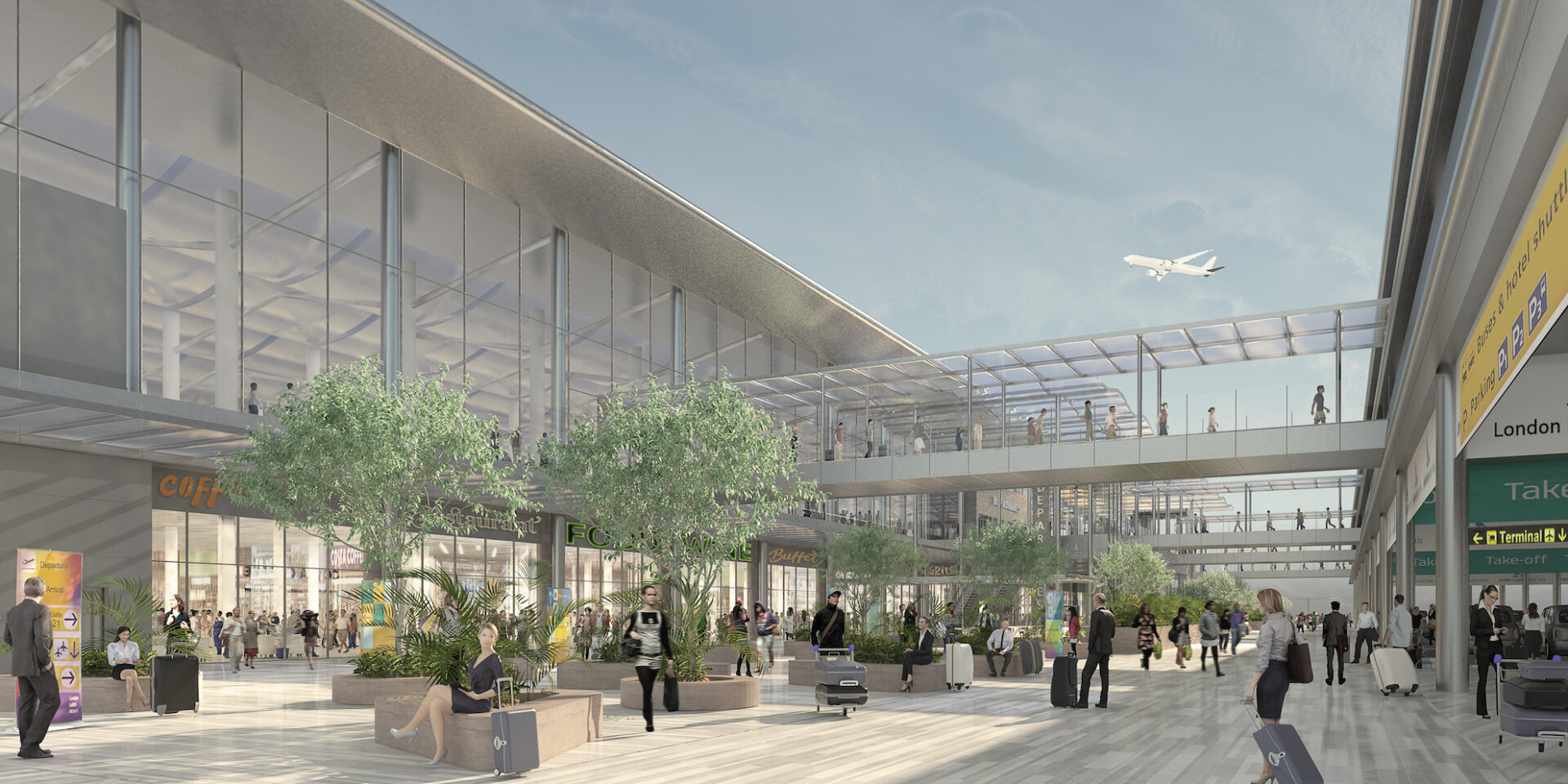 Mace Arcadis Luton Airport - A team will provide programme, project, cost and commercial management services for the expansion