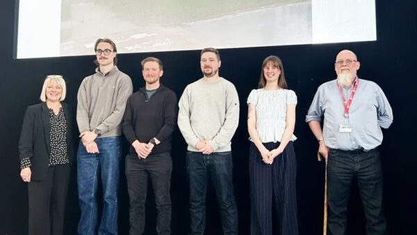NTU Students with lectures including Chris Keast (far right). Image: Mining Remediation Authority