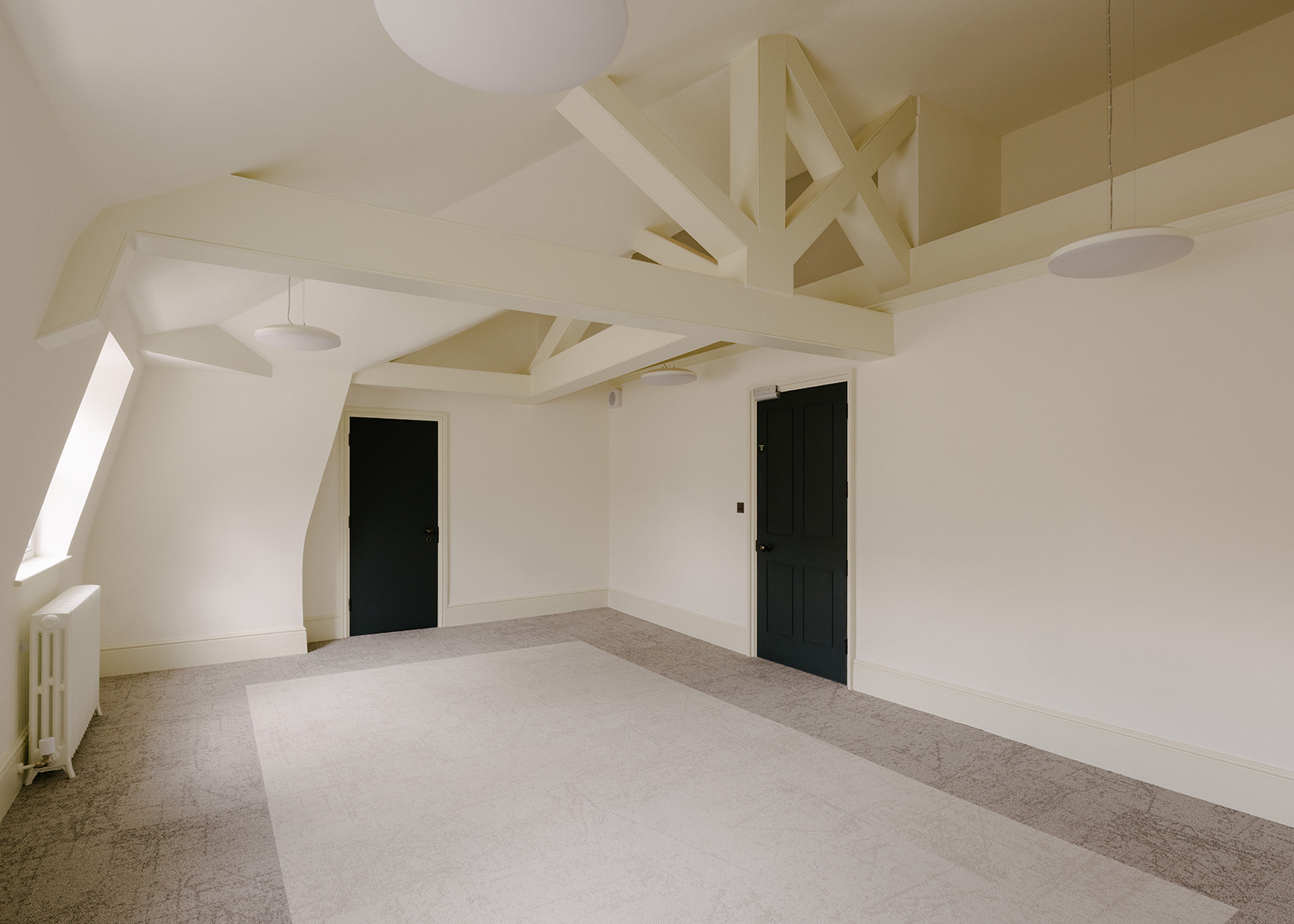 The room where the fire started looks like new today, two years on. Image: Chris Wharton