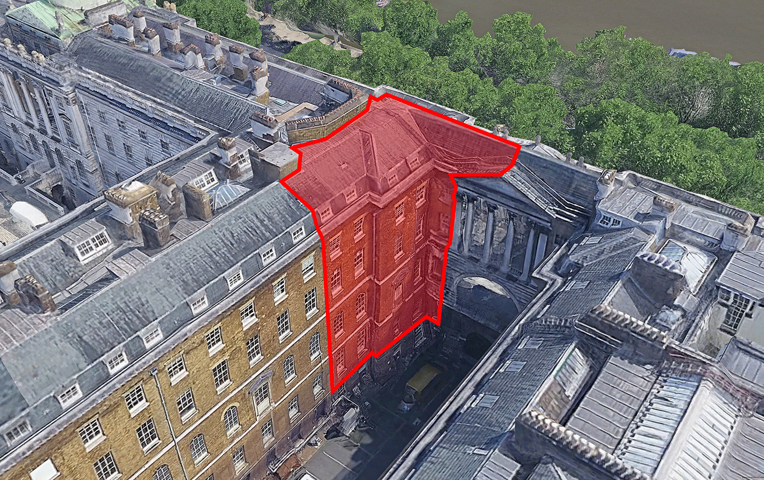 Location and extent of the fire damage. Image: MSMR Architects