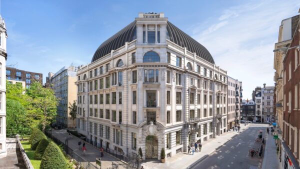 Built in 1910, the refurbished 5 Chancery Lane will offer 105,000 sq ft of modern office space between Holborn and Fleet Street. Image: Courtesy of Red Group