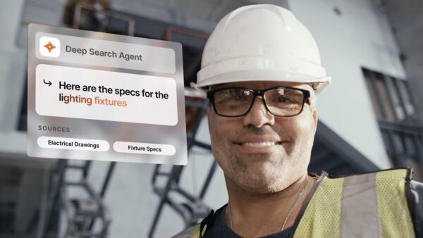 Procore AI with Meta glasses image. Image: Procore