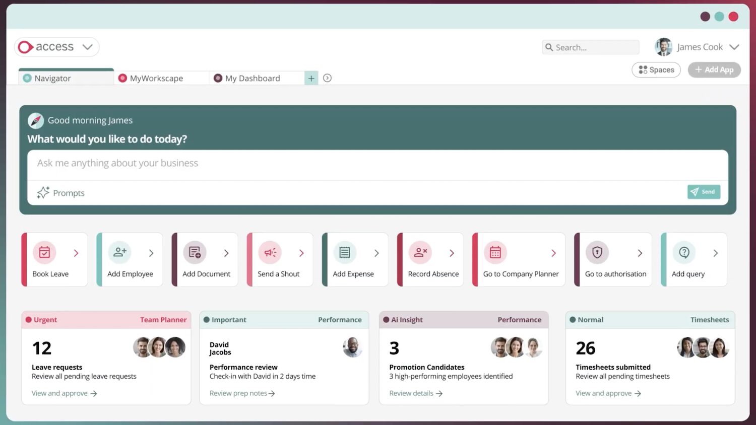 Access Evo for Construction AI screengrab. Image: Access Construction